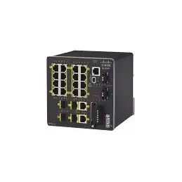 Cisco Industrial Ethernet 2000 Series - Commutateur - Géré - 16 x 10 - 100 + 2 x combo Fast Ethernet... (IE-2000-16TC-B)_1